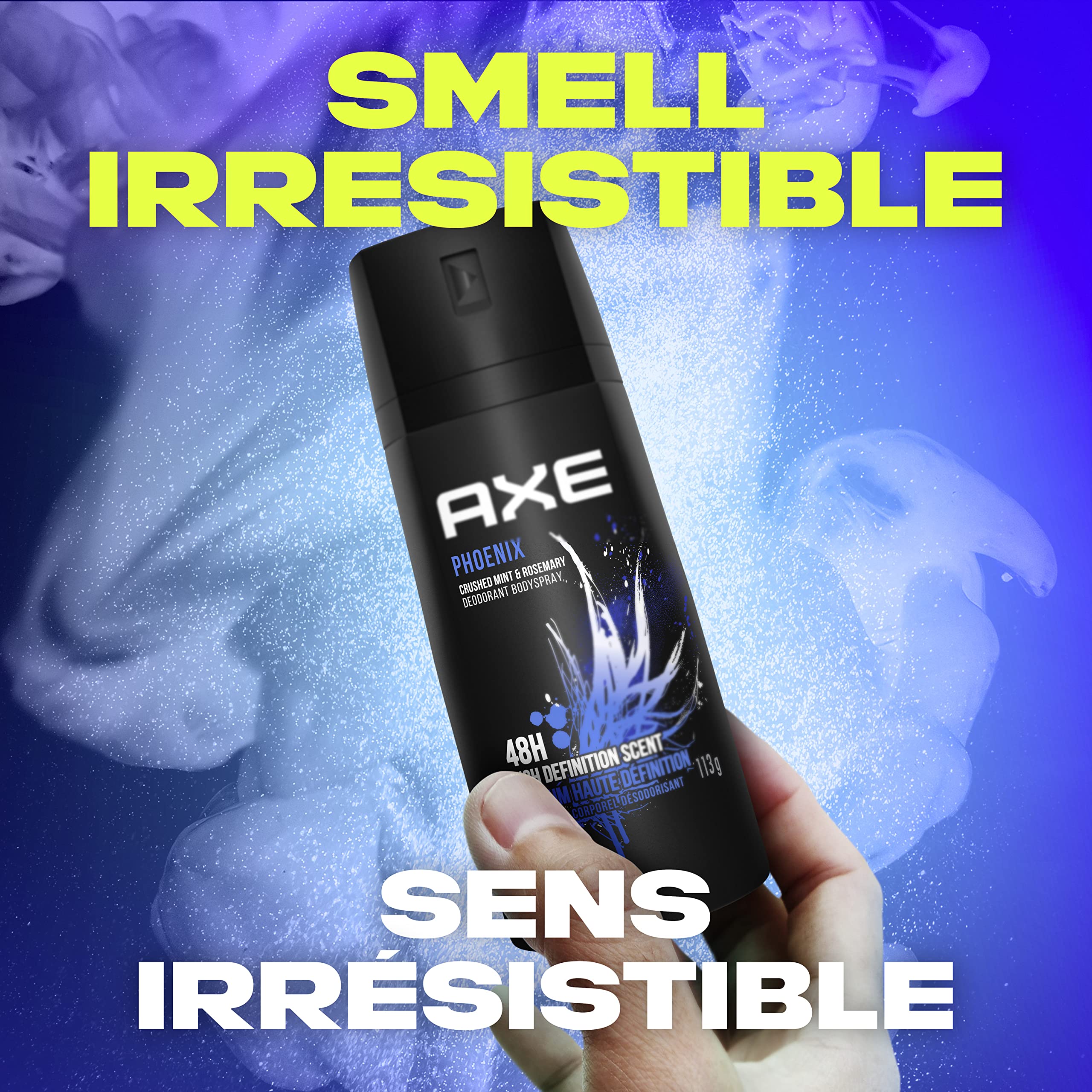 Buy now Axe Body Spray Deodorant For Long Lasting Odor Protection, Phoenix Deodorant For Men Formulated Without Aluminum 4oz 4 Count at indiglob india