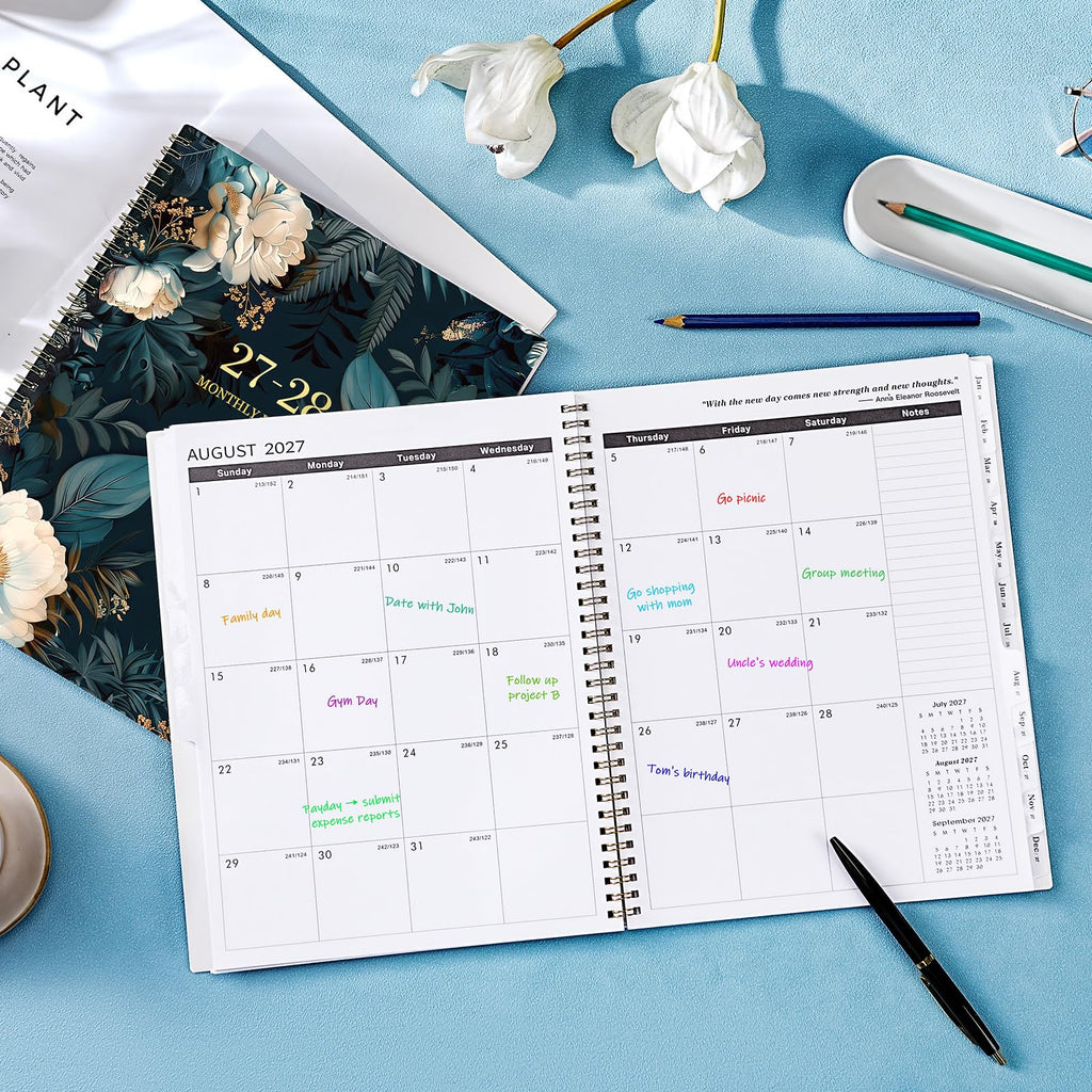 2027-2028 Monthly Planner - 2-Year Monthly Planner 2027-2028