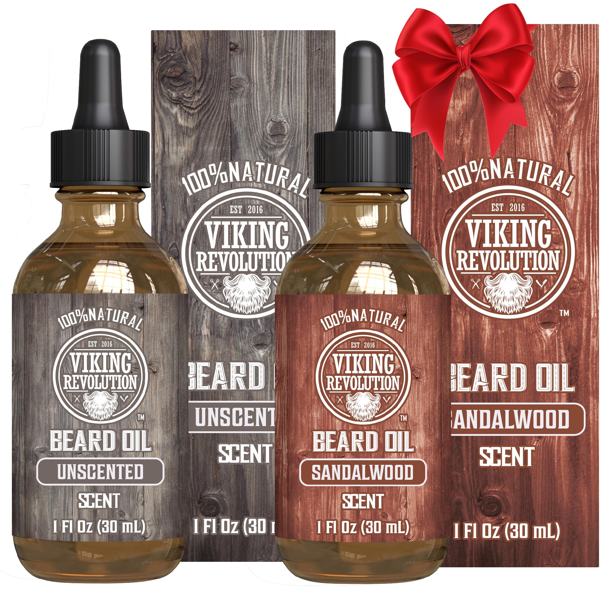 Buy now Viking Revolution Beard Oil with Clary Sage for Men - Natural Blend with Argan and Jojoba Oils for Softening, Strengthening, and Moisturizing at indiglob india
