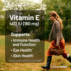NatureWise Vitamin E 400 IU Softgels (180mg DL-Alpha) - Dairy, Gluten & Soy Free - Non-GMO Antioxidant-Rich Dietary Supplement for Skin, Heart, and Immune Health Support - 4-Month Supply, 120 Count