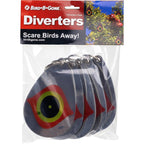 Buy now Bird B Gone - Reflective Eye Bird Diverters - Set of 5 - Foil Deterrent Mimics Predator Eyes - Scares Birds Away - for Trees, Patios, Gazebos, Boats, Etc - Durable Outdoor Plastic - 360° Rotation at indiglob india