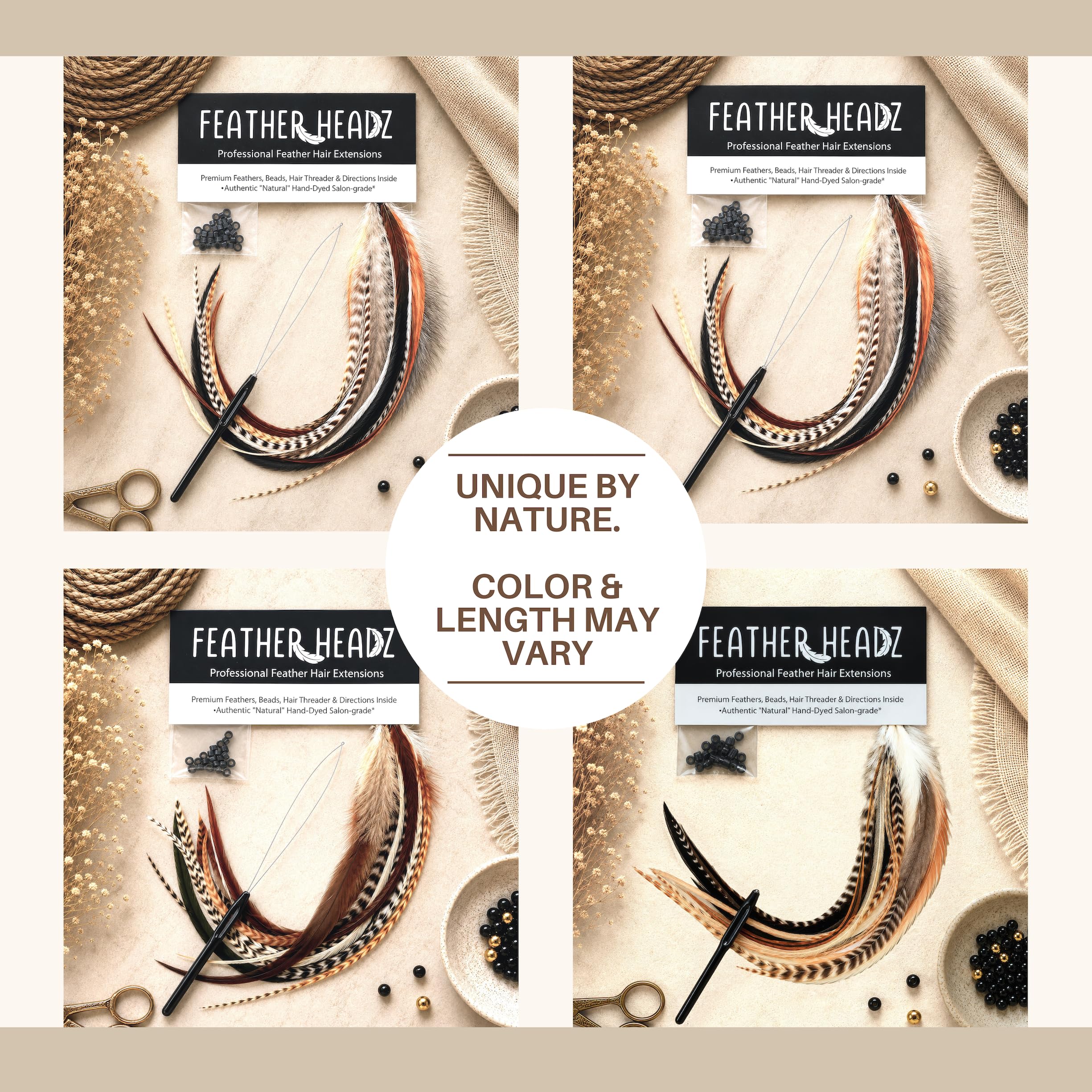Premium imported 21 natural color hair extensions, 9''–14'', showcasing unique natural tones perfect for styling.