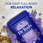 Dr Teal's Pure Epsom Magnesium Salt Soak, Soothe & Sleep with Lavender, 3 lb (Pack of 4)