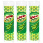 Libman Nitty Gritty Roller Mop Refills, Self Wringing, Sponge, 3 Replacement Heads Included