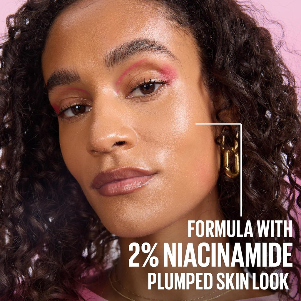 Buy now Maybelline Grippy Serum Primer, Hydrating Makeup Primer with 2% Niacinamide For Up To 24HR Make Up Wear, Clear, 1 Count at indiglob india