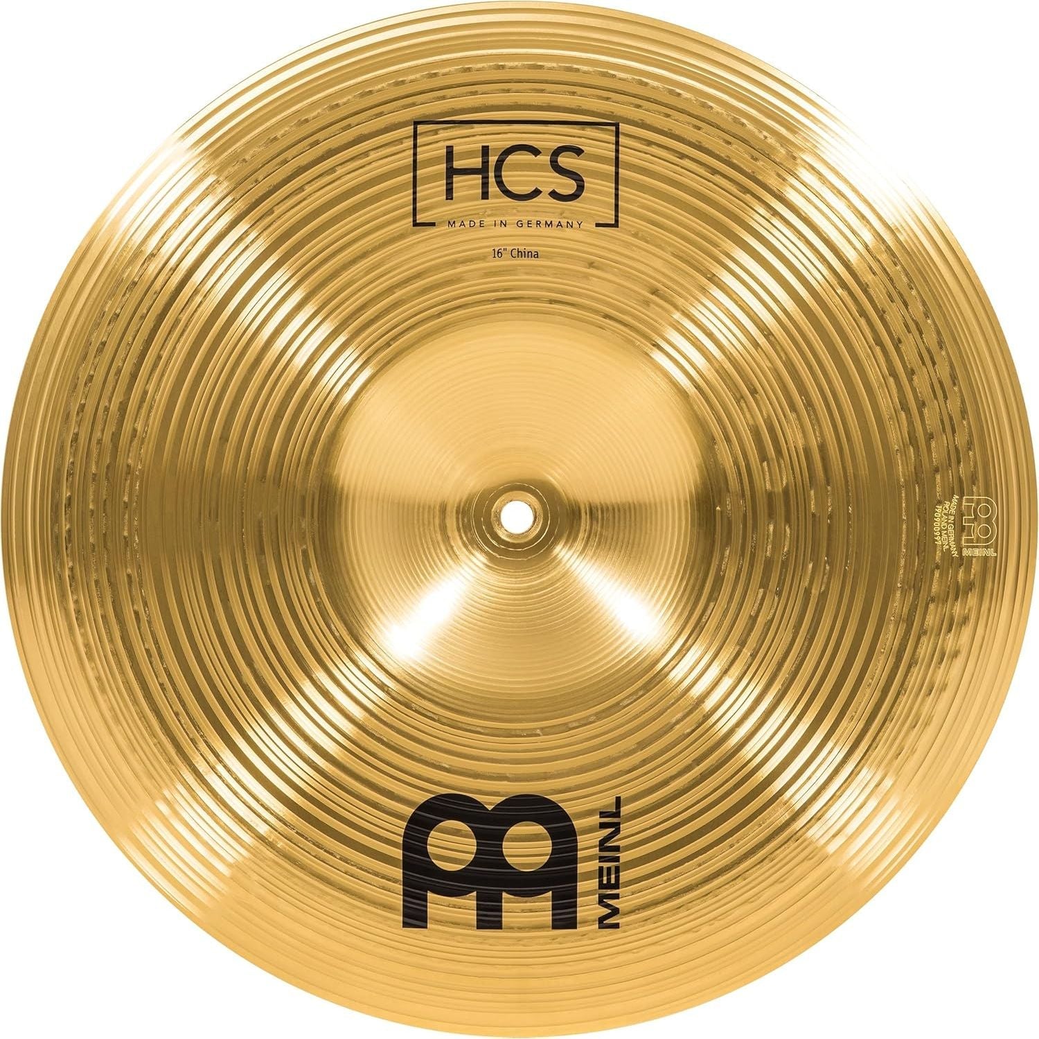 Buy now Meinl 14” China Cymbal – HCS Traditional Finish Brass for Drum Set, Made In Germany, 2-YEAR WARRANTY (HCS14CH) 16" Brass at indiglob india