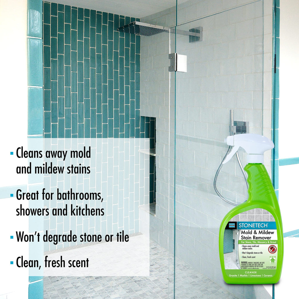 StoneTech Mold & Mildew Stain Remover for Natural Stone 24 Ounce Spray