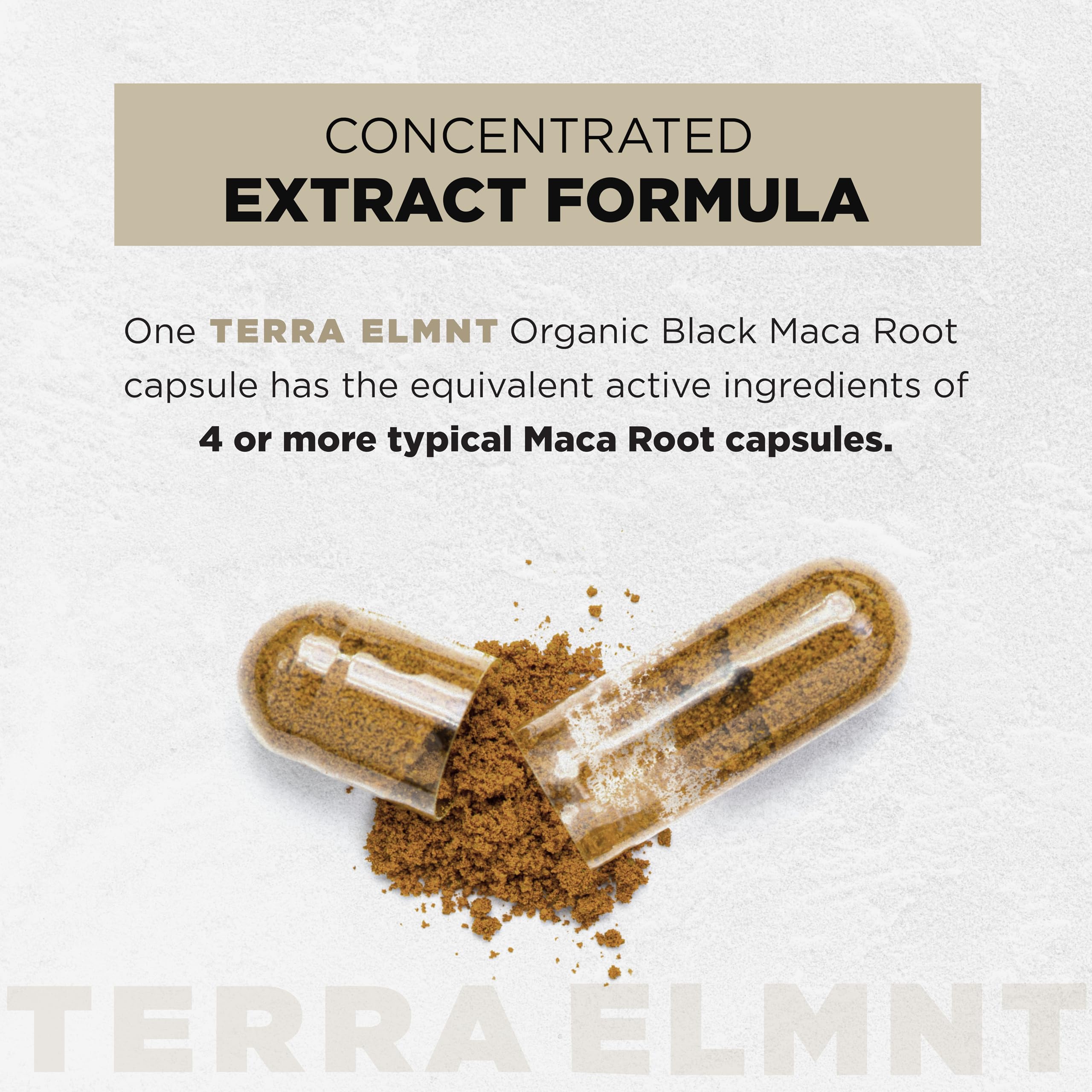 40x Strength Organic Black Maca Root with 15:1 Ashwagandha for Men | #1 Highest Potency Black Maca Root Capsules for Men 40:1 Extract - 100% Pure Maca Peruana Gelatinized Maca Root Powder Pills