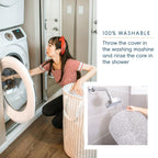 HALO DreamWeave Breathable Mesh BassiNest Pad – 100% Washable Cover and Core – Hypoallergenic, Non-Toxic Materials