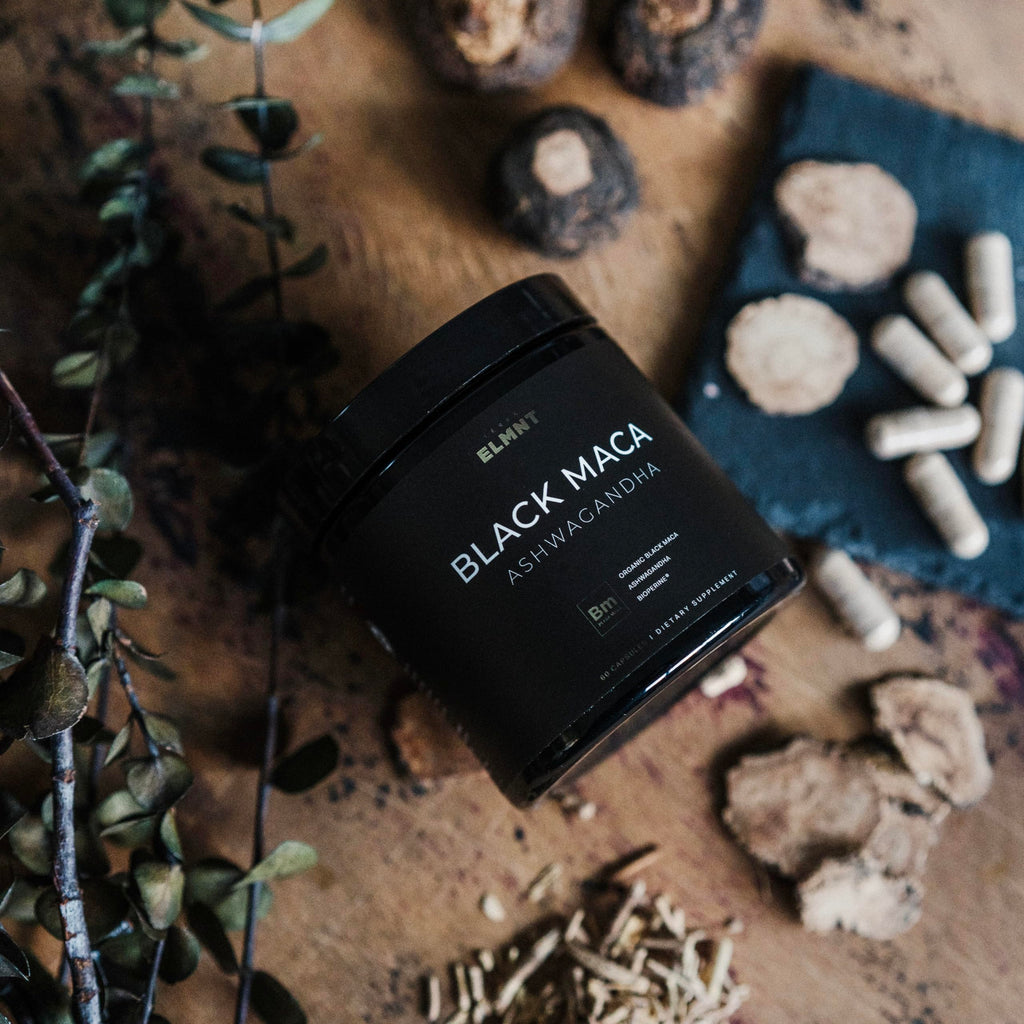 40x Strength Organic Black Maca Root with 15:1 Ashwagandha for Men | #1 Highest Potency Black Maca Root Capsules for Men 40:1 Extract - 100% Pure Maca Peruana Gelatinized Maca Root Powder Pills