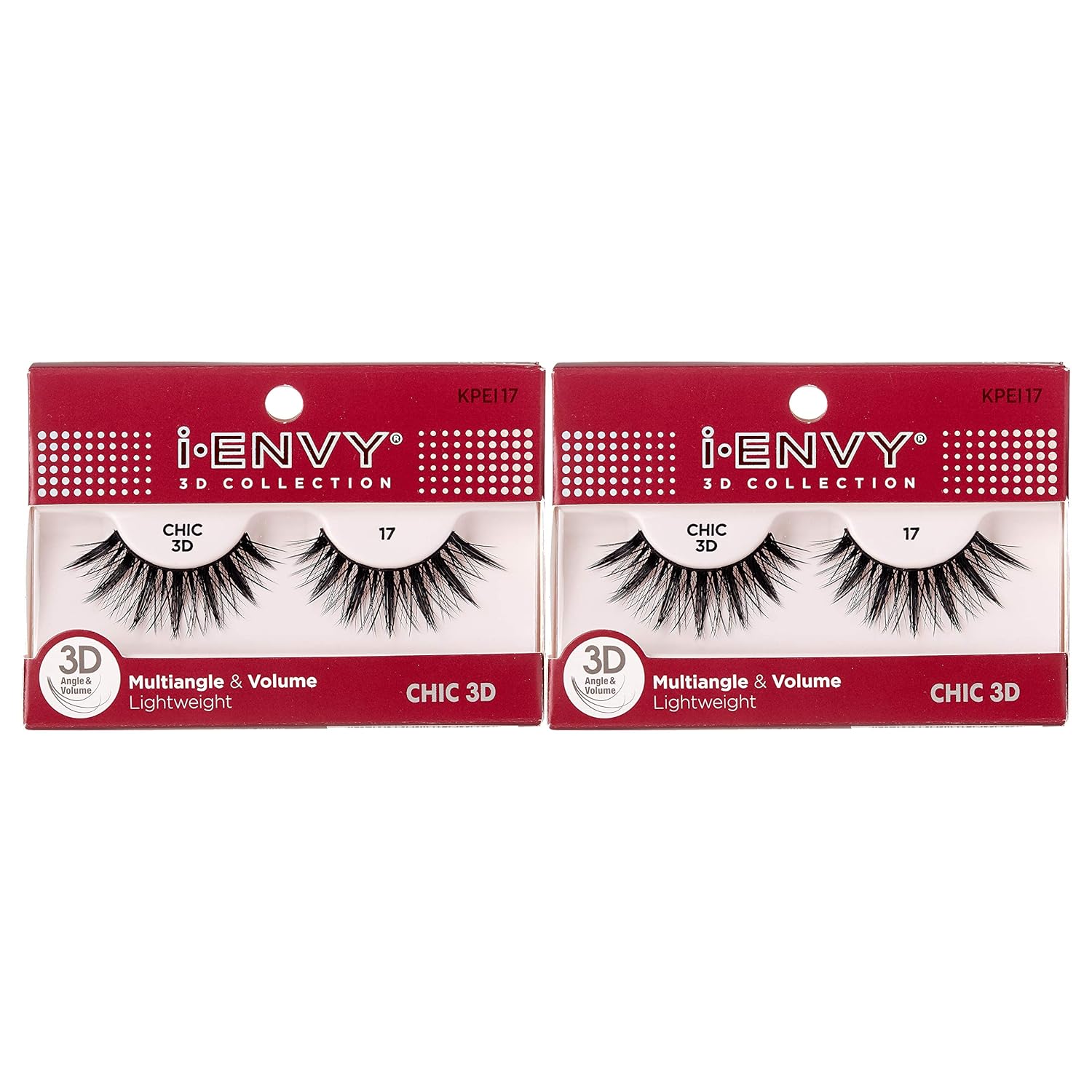 Buy now i-Envy 3D Glam Collection Multi-angle & Volume (2 PACK, KPEI14) 2 PACK KPEI17 at indiglob india
