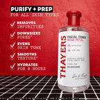 Buy now THAYERS Alcohol-Free Rose Petal Witch Hazel Facial Toner for Glowing Skin, Soothing, Hydrating, Refreshing Toner for All Skin Types, 12oz (Packaging May Vary) at indiglob india