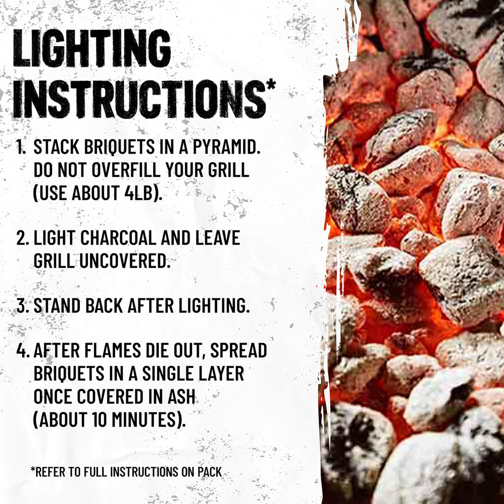 Kingsford Match Light Instant Charcoal Briquettes, BBQ Charcoal for Grilling, Ready in 10 Minutes, No Lighter Fluid or Starter Needed, 12 lbs