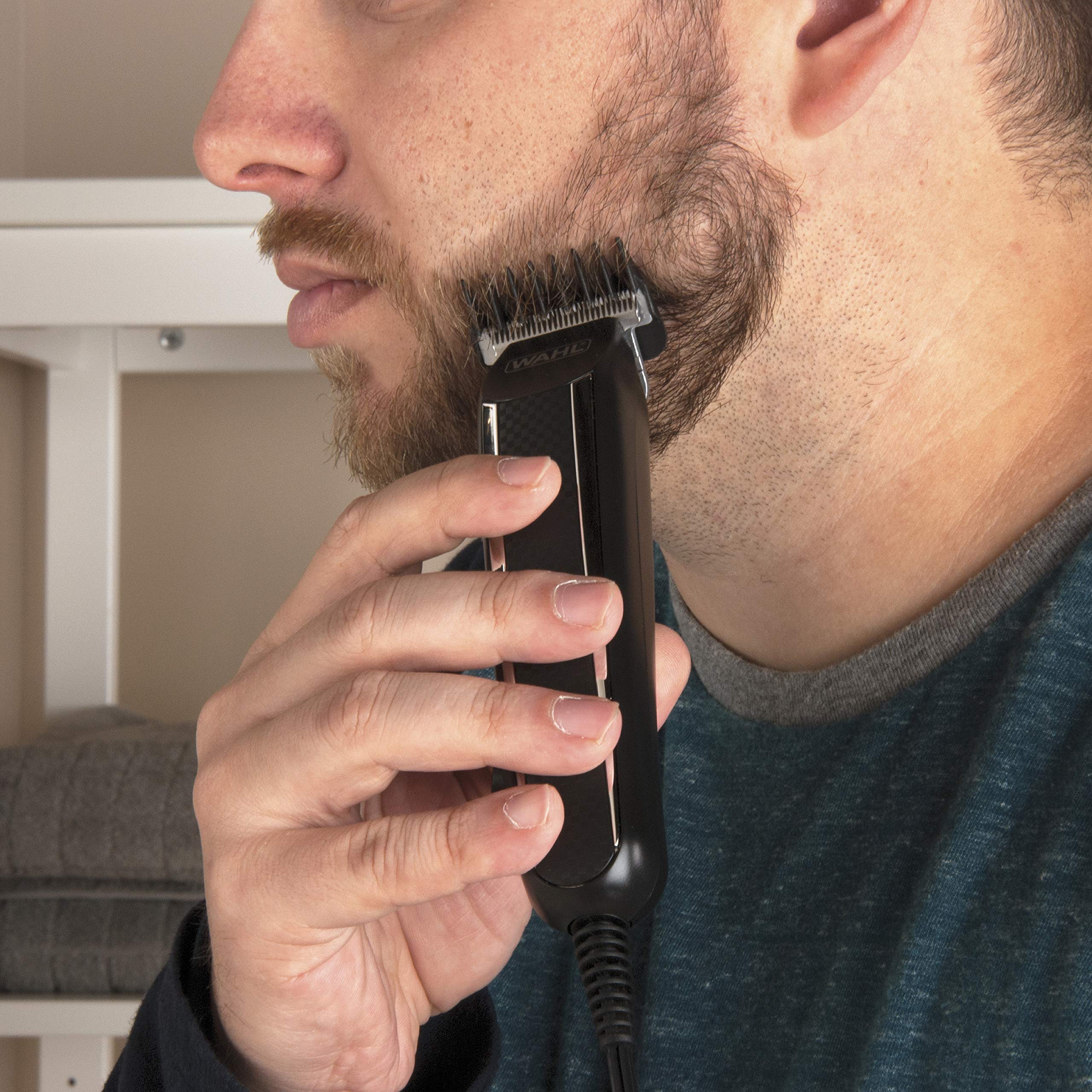 Buy now Wahl PowerPro Corded Detailer Trimmer Kit for Mens Grooming Æ’?? for Beard, Mustache, Stubble, Ear, Nose, & Body Grooming Æ’?? Model 9686 at indiglob india