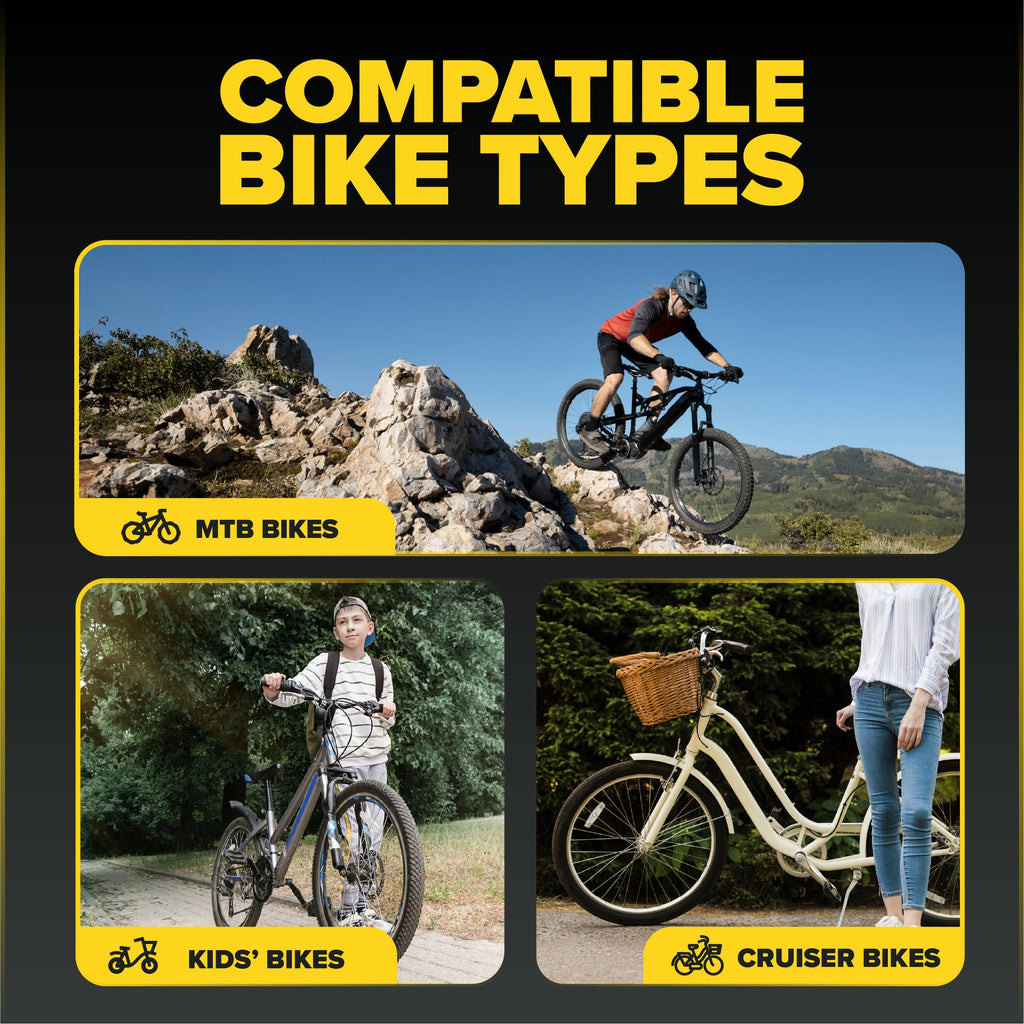 Ultraverse 24" Bike Inner Tubes 24 x 1.75, 1.95, 2.10, 2.125 – Set of 2