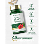 Buy now Carlyle Goji Berry | 120 Capsules | Concentrated Extract from Wolfberry Plant | Non-GMO, Gluten Free at indiglob india
