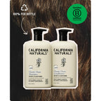 California Naturals Classic Clean Toasted Coconut Shampoo Conditioner Set, Natural, Vegan, Cruelty, Silicone, Paraben, and Sulfate Free, All Hair Types, 20 Fl Oz
