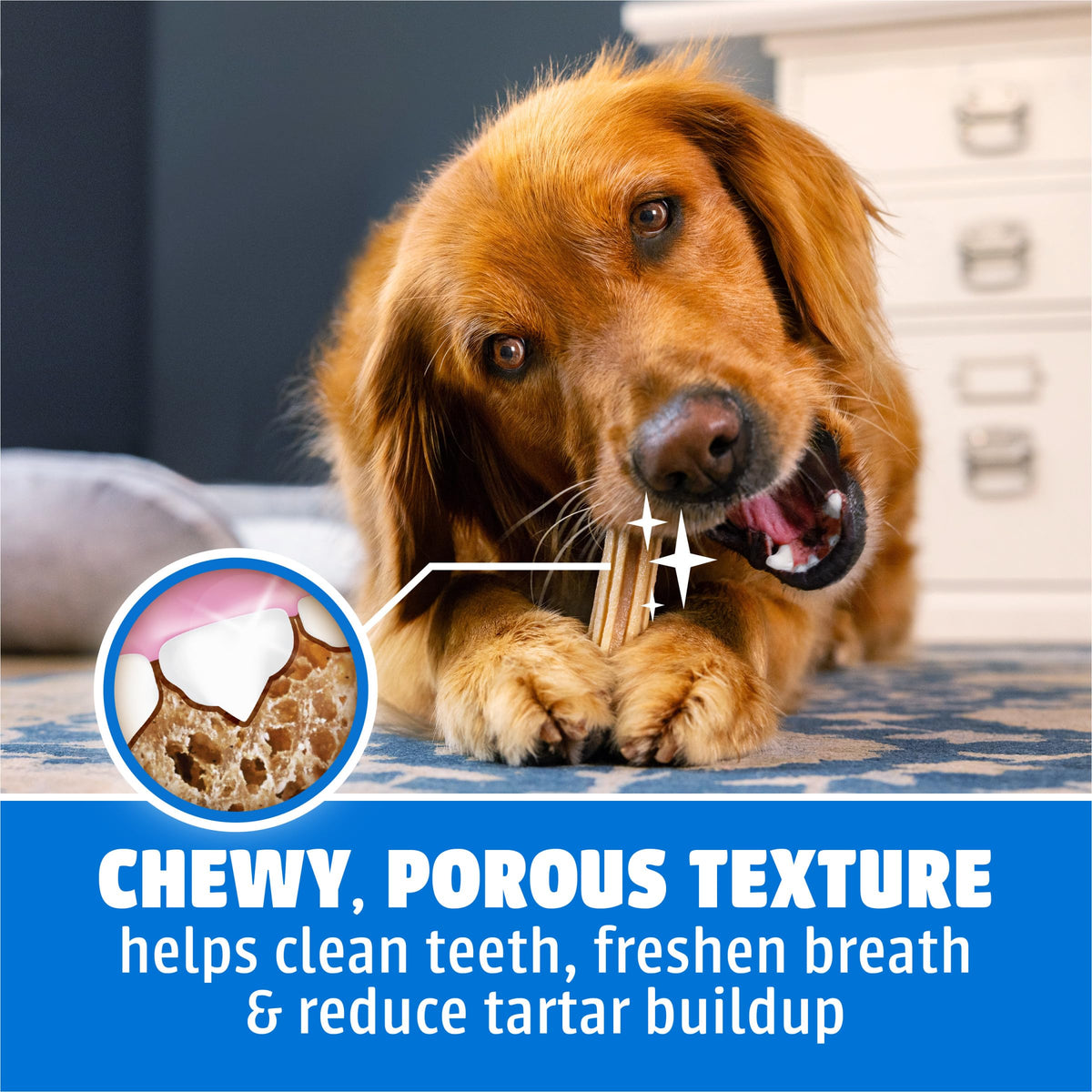 Dentalife Purina Daily Oral Care Dental Chews for Large Dogs - 90 ct.