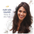 Buy now Dove Nutritive Solutions Anti Frizz Shampoo for Frizzy, Tangled Hair Oil Therapy with Nutri-Oils Moisturizing Shampoo Formula Smooths Hair 12 oz at indiglob india