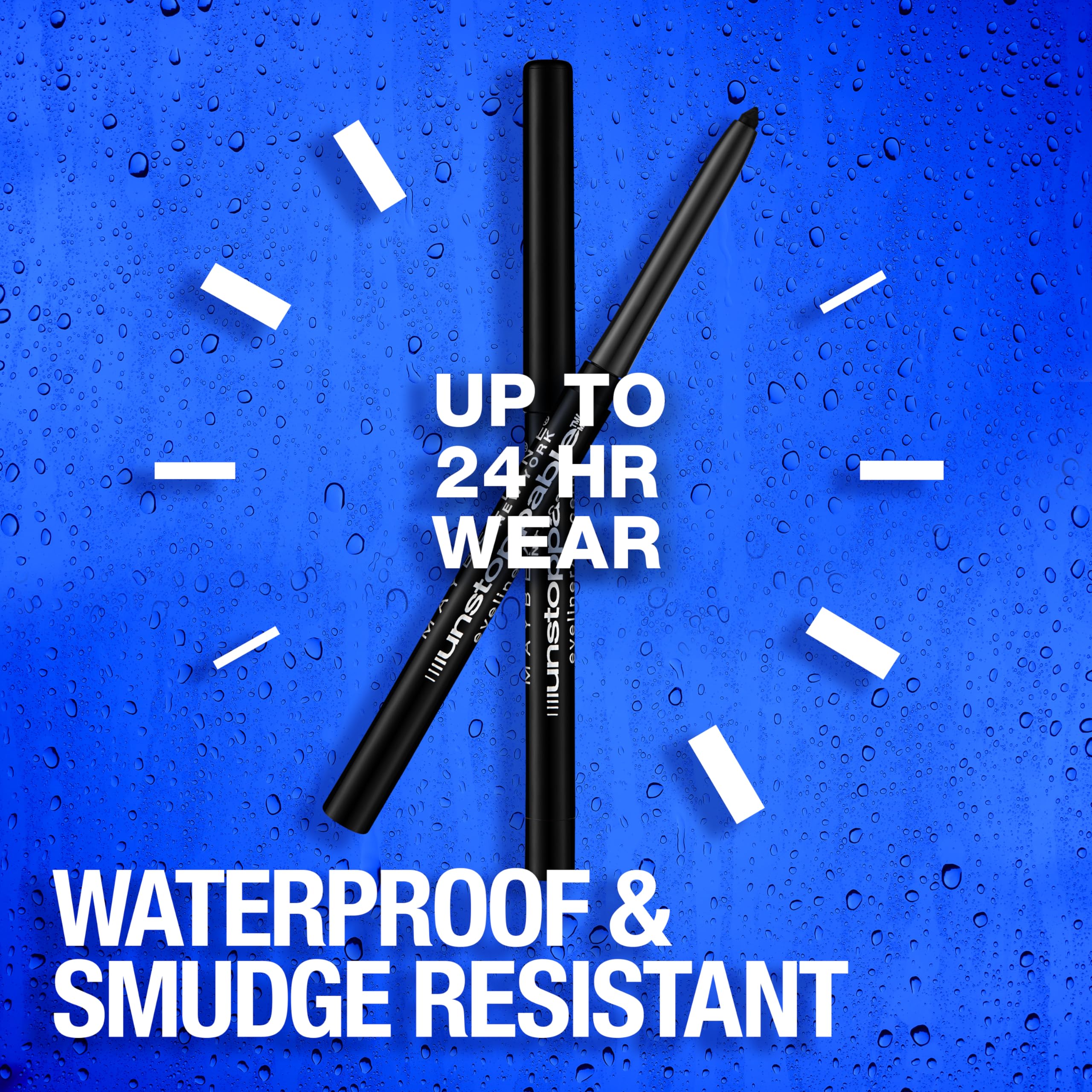 Buy now Maybelline Unstoppable Waterproof Mechanical Brown Eyeliner Pencil, Easy to Apply, Smooth Glide, Up to 24 Hour Wear, Espresso, Pack of 2 at indiglob india