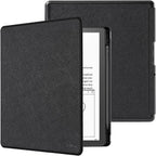 Buy now CoBak Case for Kindle Scribe - All New PU Leather Cover with Auto Sleep Wake Feature for Kindle Scribe 10.2" 2022 & 2024 Released with Pen Holder Black at indiglob india