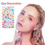 880pcs Gem Stickers Rhinestones for Crafts - Self Adhesive Jewels Stickers, Acrylic Gems DIY Craft Decorative Diamond Small Stickers for Kids
