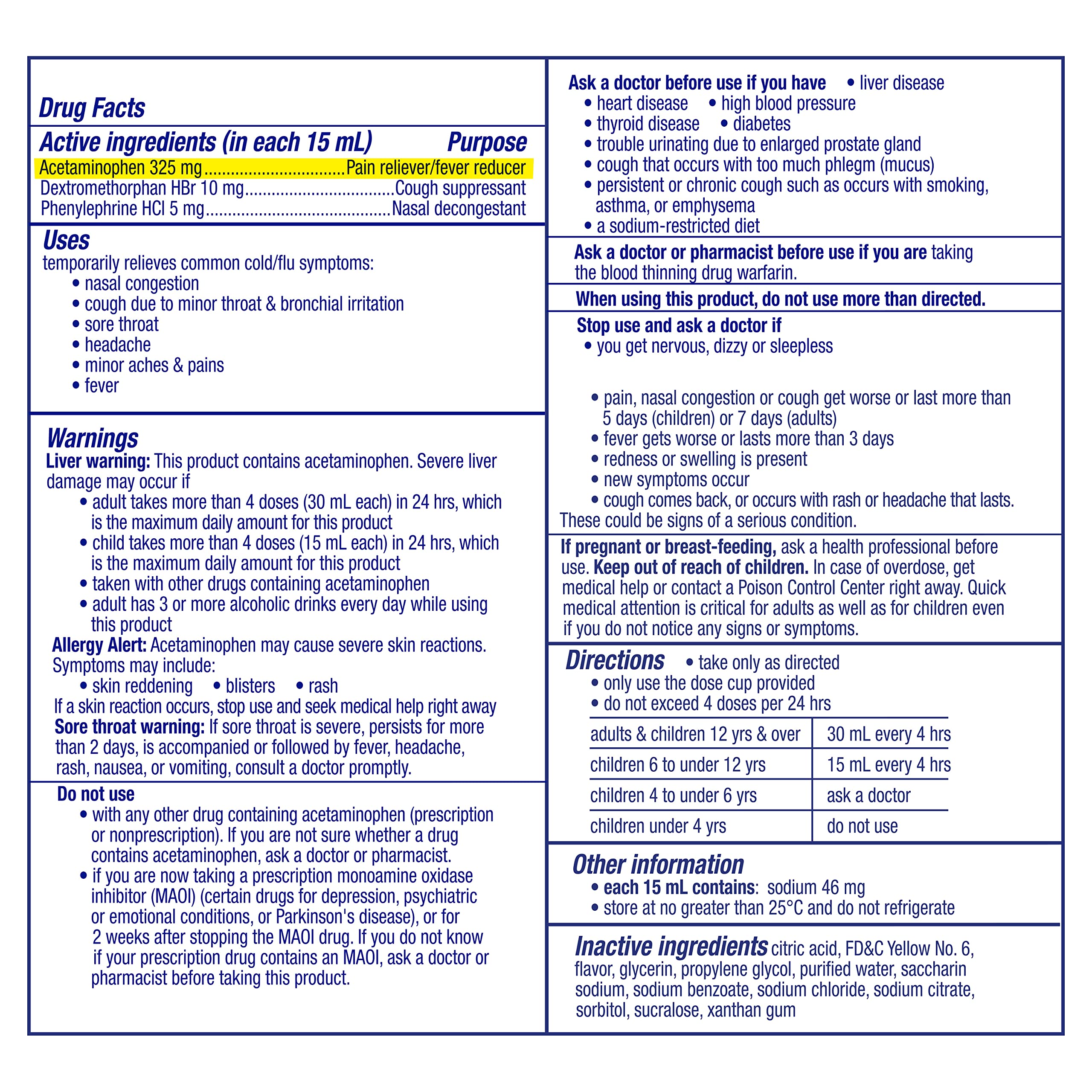 Buy now Vicks DayQuil Cold and Flu Relief Liquid Medicine, Non-Drowsy Powerful Multi-Symptom Daytime Relief for Headache, Fever, Sore Throat, Minor Aches and Pains, Nasal Congestion, Sinus Pressure, and Cough, 12 FL OZ at indiglob india