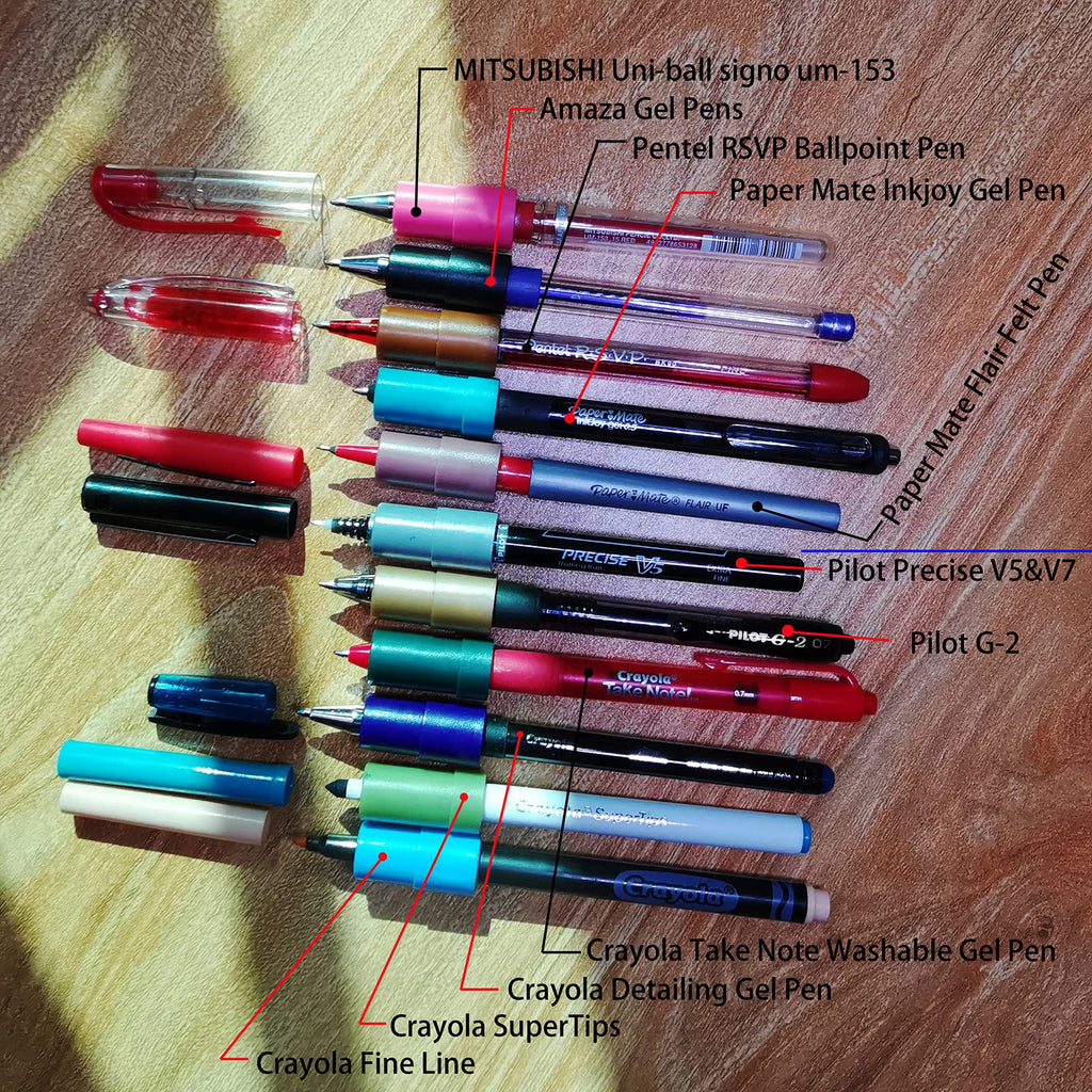 Pen Adapter Set Compatible with Explore Air/Air 2/Air 3/Air 4 and Maker/Maker 3/Maker 4, Pen Adapter Compatible with (Sharpie/Bic/Crayola/Sakura/Pilot/Pentel/Paper Mate/Mitsubishi uni-Ball)