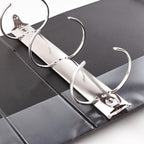 Avery® Standard View 3 Ring Binders, 1" Ring, 4 Black Binders