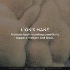 The Genius Brand Genius Lion's Mane, Memory & Focus, 120 Veggie Ct