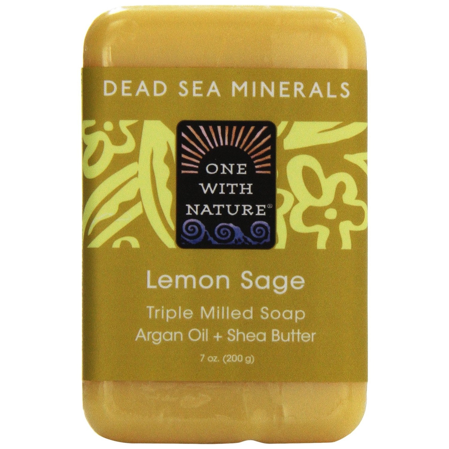 Buy now One With Nature, Dead Sea Mineral Bar Soap, Lemon Verbena, 7 oz at indiglob india