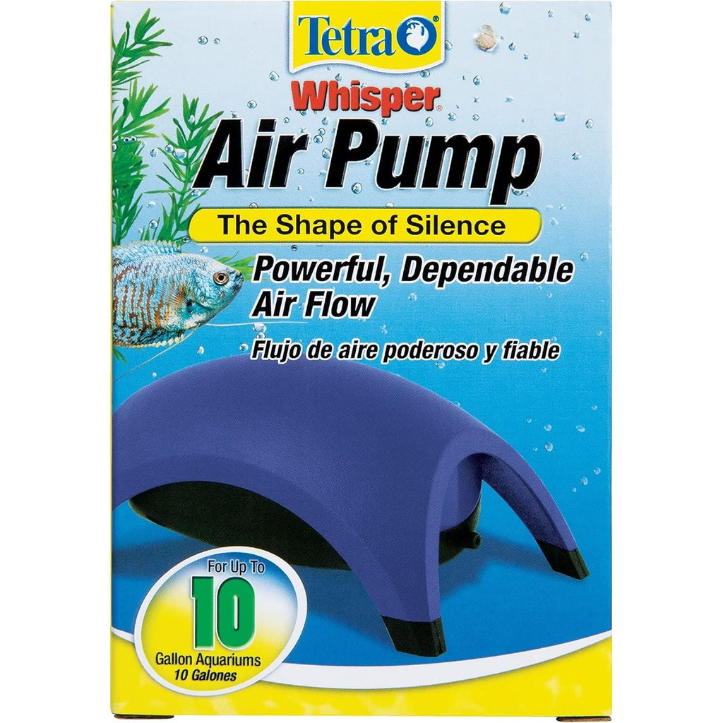 Buy now Tetra Whisper Easy to Use Air Pump for Aquariums (Non-UL) up to 10-gallons at indiglob india