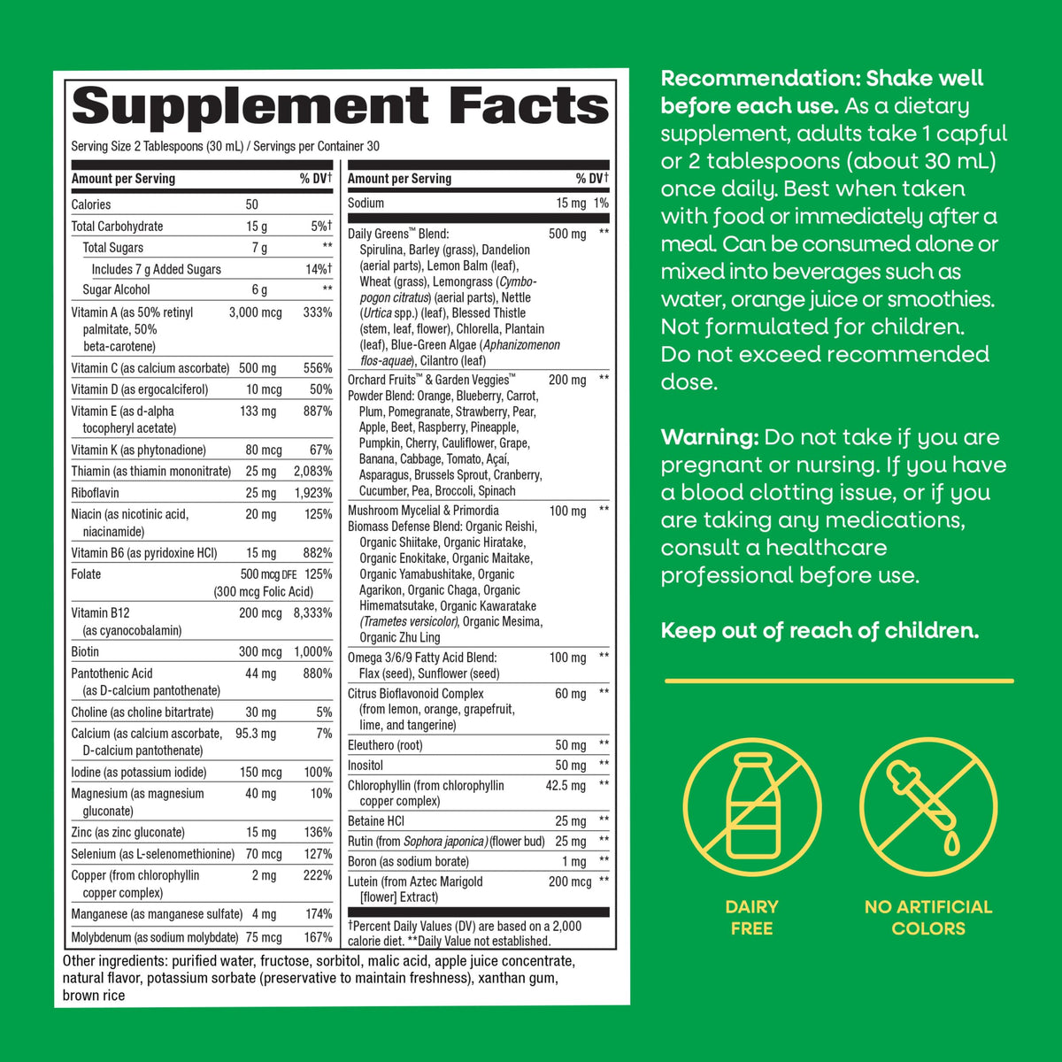 Nature's Way Alive! Max Potency Complete Liquid Multivitamin, 30.4 Fl Oz