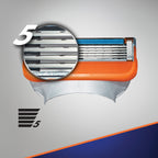 Buy now Gillette Fusion5 Men's Razor Blades, 12 Blade Refills at indiglob india
