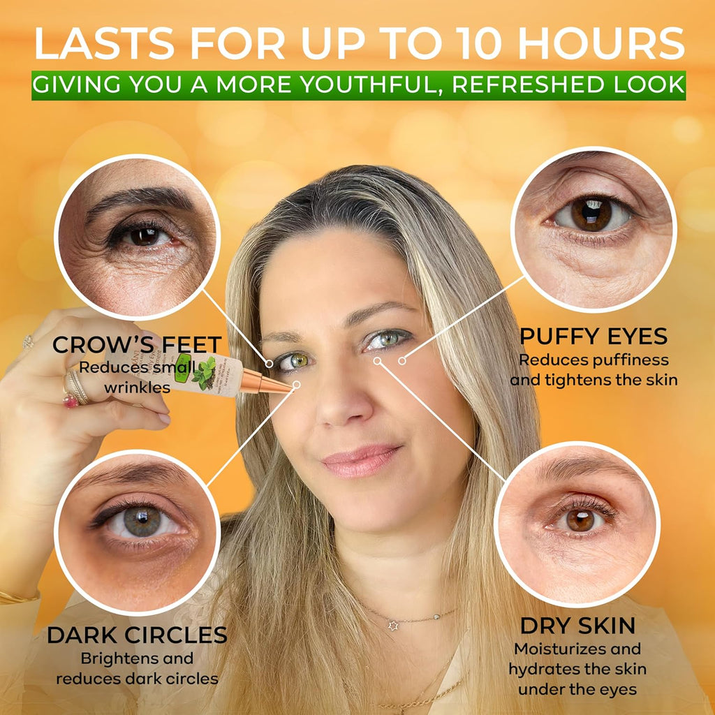 Buy now Puffy Eye Treatment Instant results â€“ Naturally Eliminate Wrinkles, Puffiness, Dark Circle and Bags in Minutes â€“ Hydrating Eye Cream w/ Green Tea Extract, Dead Sea Minerals by SEAMANTIKA â€“ .8 fl.oz. at indiglob india