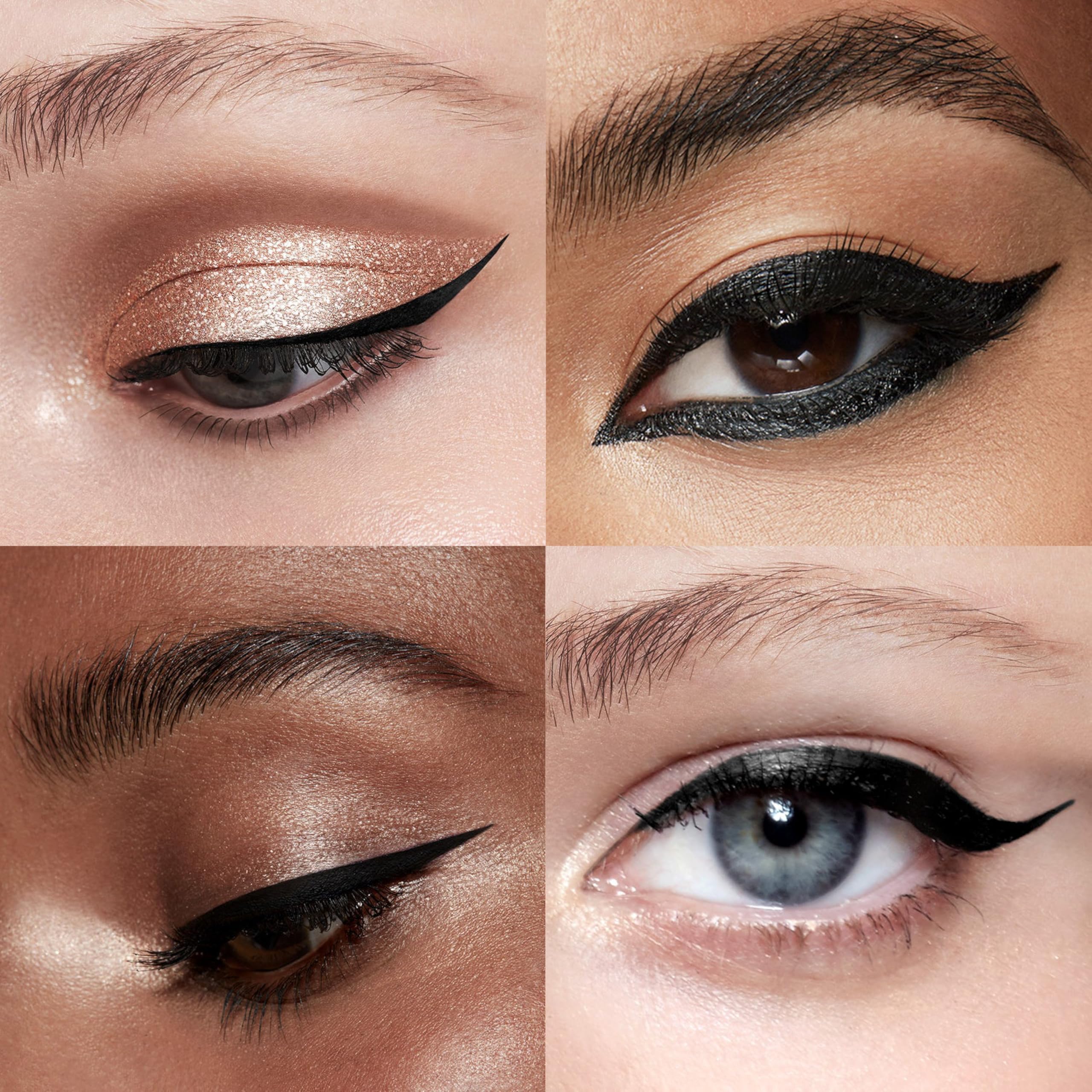 stila Waterproof Liquid Eye Liner, Stay All Day Makeup with Fine Brush Tip | Lasting Satin Finish, Smudge-Proof & Transfer-Resistant