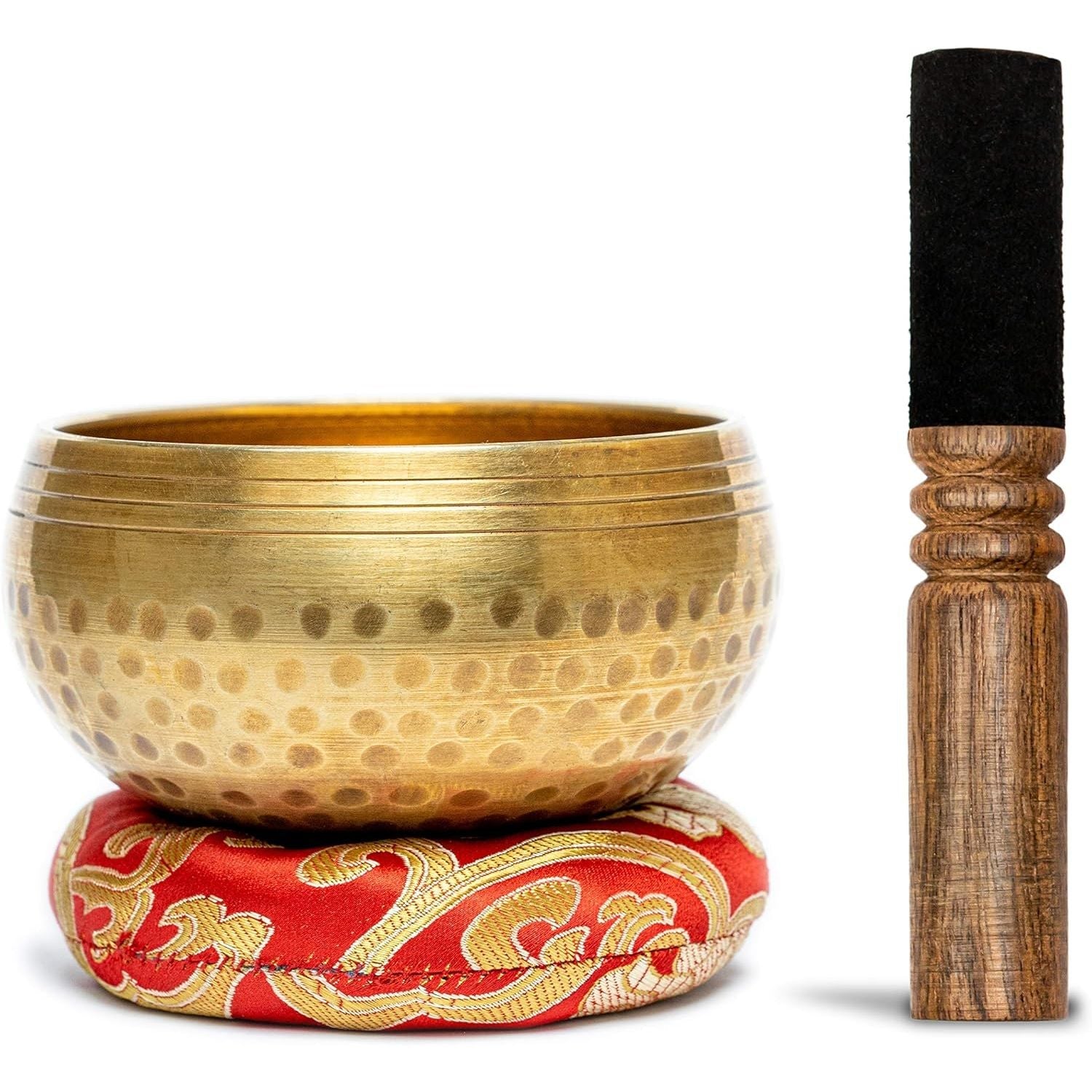 Buy now Tibetan Singing Bowls Set~ Meditation Sound Bowl hand Hammered in Nepal For Yoga, Meditation, Mindfulness, Healing & Chakra balancing~ (3 inch) 3.5 inch at indiglob india