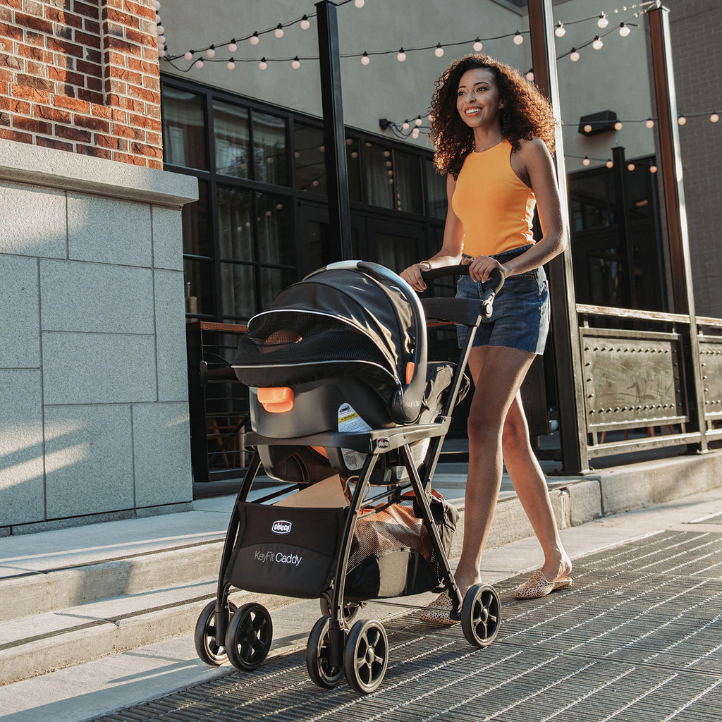 Chicco KeyFit Caddy Lightweight Frame Stroller w/Adjustable Handle