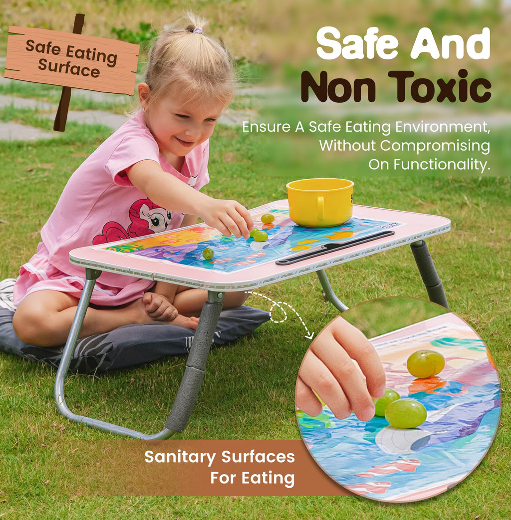 40 Pack Waterproof Disposable Placemats for Baby, Place mats for Kids, Toddler - Kids Placemats for Dining Table Tyke, Restaurants, and Travel (Aquarium, Alphabet and Zoo Theme)