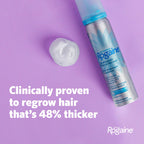 Women's Rogaine Hair Growth Foam, 5% Topical Minoxidil, 4 Mo, 2x 2.11 Oz
