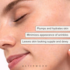 Asterwood Pure Hyaluronic Acid Serum for Face, Anti-Aging & Hydrating | Deep Hydrating, Plumping & Smoothing Serum, Cruelty-Free, Fragrance-Free & Vegan, 8 Fl Oz