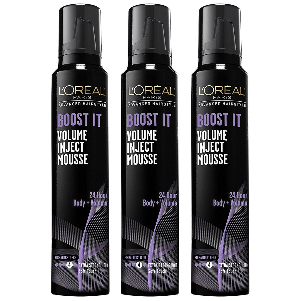 L’Oreal ParisLor Adv Hair Boost Vol Mo Size 8.3z Advanced Hair Style Boost It Volume Mousse 8.3z