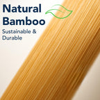 Slick- Bamboo Back Scratcher, 16.5", 2 Pack, Long Handle