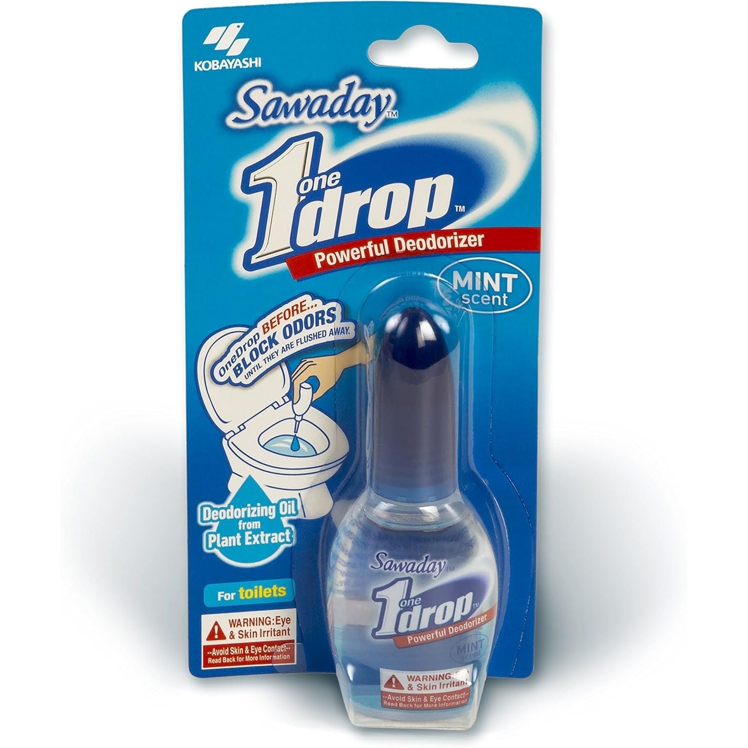 Buy now One-Drop Powerful Deodorizer, Before-You-Go Toilet Drops, 0.67 fl oz*- Mint Scent at indiglob india