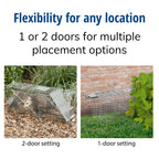 Buy now Havahart Large 2 Door Humane Catch and Release Live Animal Trap for Armadillos, Beavers, Bobcats, Small Dogs, Cats, Foxes, Groundhogs, Nutria, Opossums, Raccoons, Live Catch Trap for Stray Dogs 1045SR at indiglob india