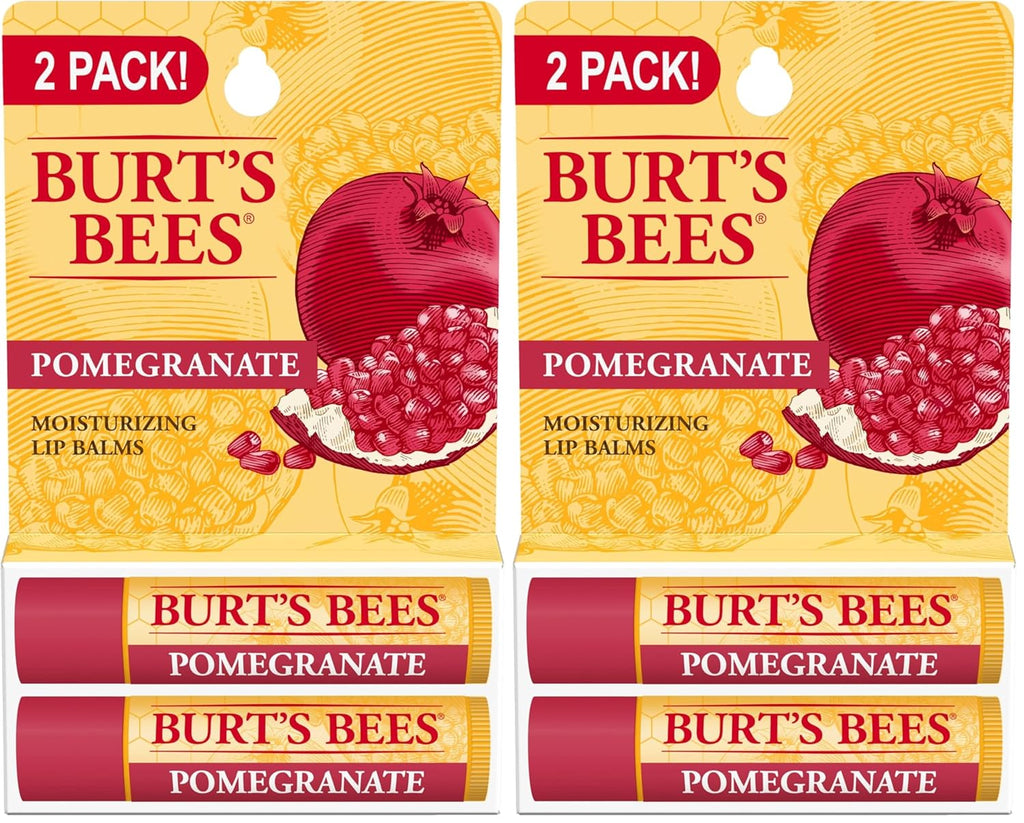 Buy now Burt's Bees Lip Balm - Mango, Lip Moisturizer With Responsibly Sourced Beeswax, Tint-Free, Natural Origin Conditioning Treatment, 2 Tubes, 0.15 oz. (Pack of 2) 2 Count (Pack of 2) Pomegranate at indiglob india