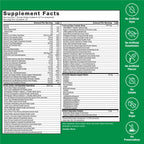 Force Factor Smarter Greens Daily Wellness Powder to Support Gut Health | Greens Superfood Powder for Bloating & Digestion, with 40+ Superfoods, 125 Million CFU of Probiotics, Unflavored, 10 Servings