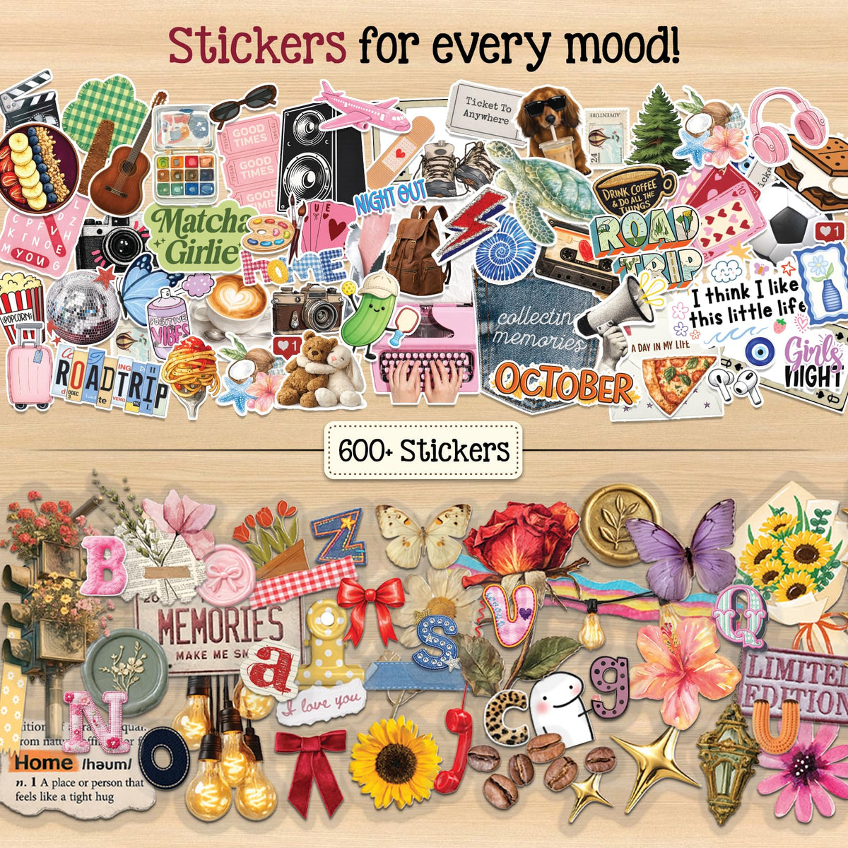 My Artsy Stash – Scrapbooking Kit, Journaling Kit & Junk Journal Supplies