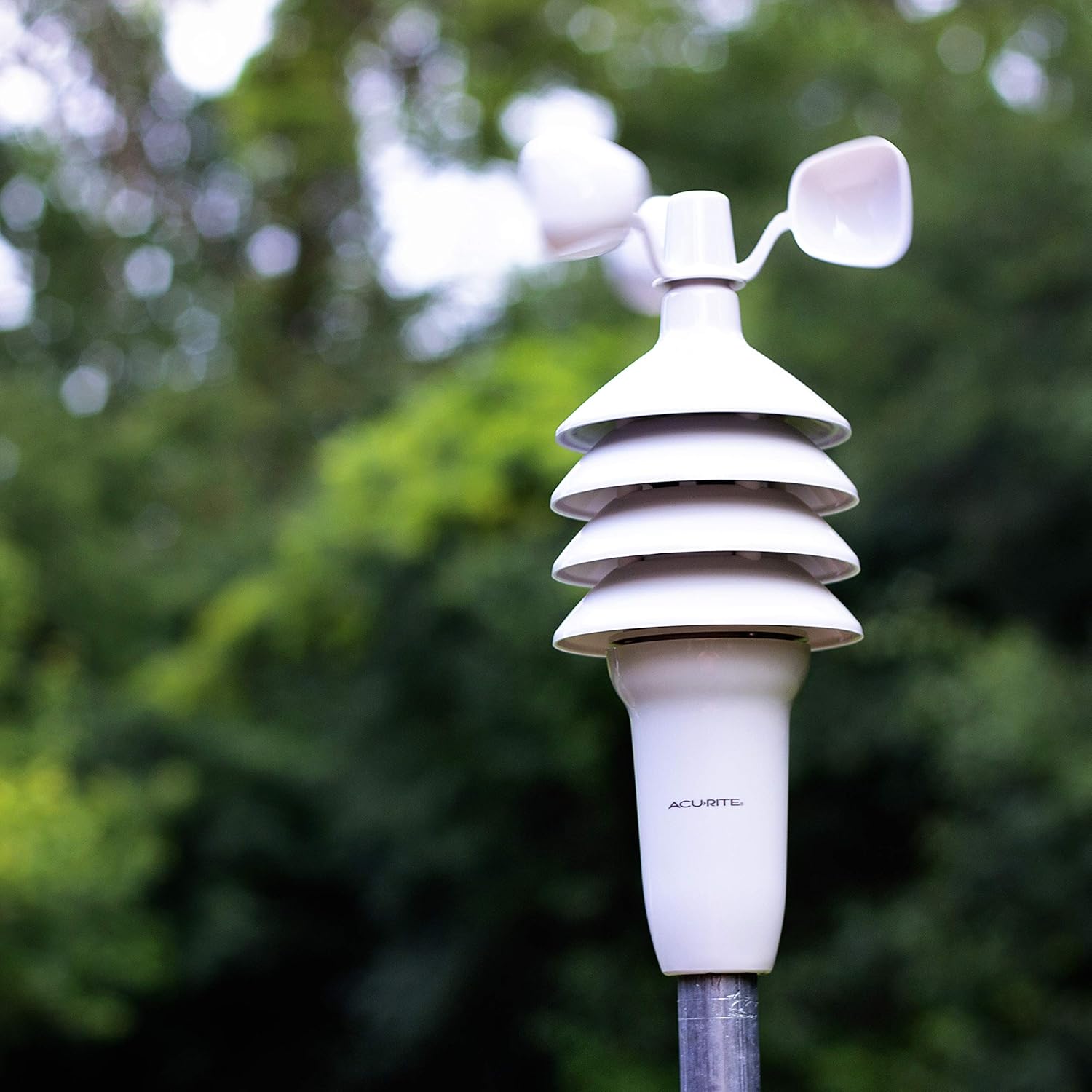 Buy now AcuRite 00634A3 Wireless Weather Station with Wind Sensor, Black at indiglob india