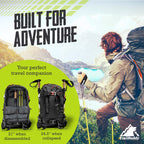 Buy now TrailBuddy Trekking Poles â€“ Lightweight 7075 Aluminum Hiking Poles for Women, Men & Seniors â€“ Collapsible or Foldable Walking Sticks for Travel, Trails & Balance at indiglob india